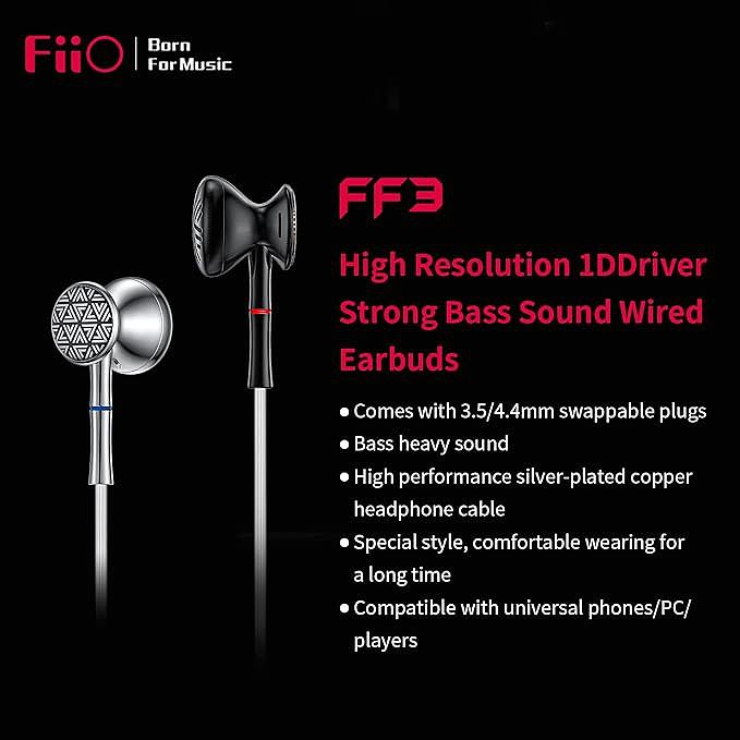  FiiO FF3 Wired Earbuds 