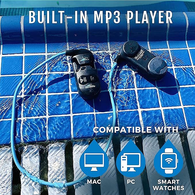  H2O Audio SONAR Underwater Bone Conduction Headphones       