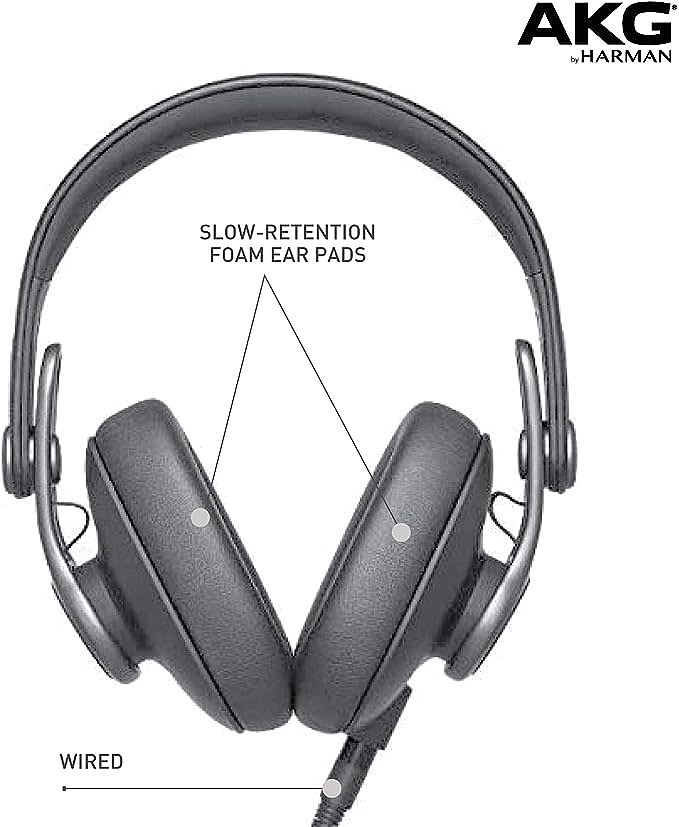  AKG Pro Audio K371 Foldable Studio Headphones  
