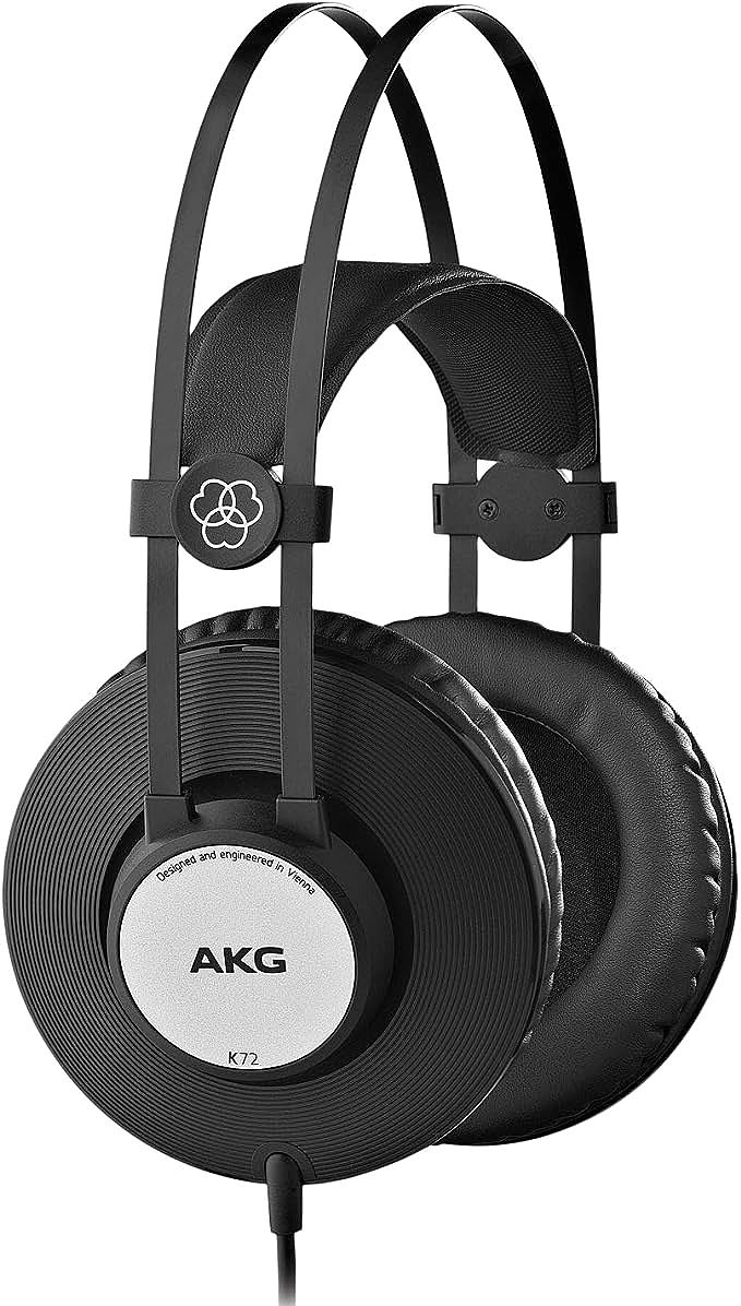  AKG Pro Audio K72 Over-Ear Closed-Back Studio Headphones  
