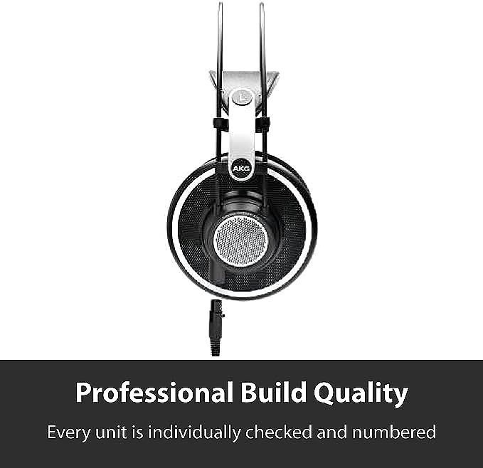  AKG Pro Audio K702 Over-Ear Studio Headphones 