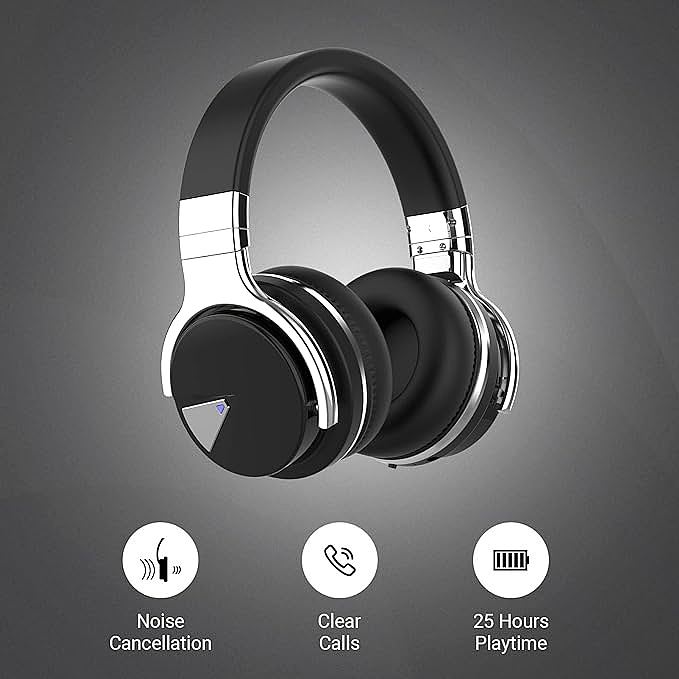  Generic E7 Active Noise Cancelling Wireless Headphones     