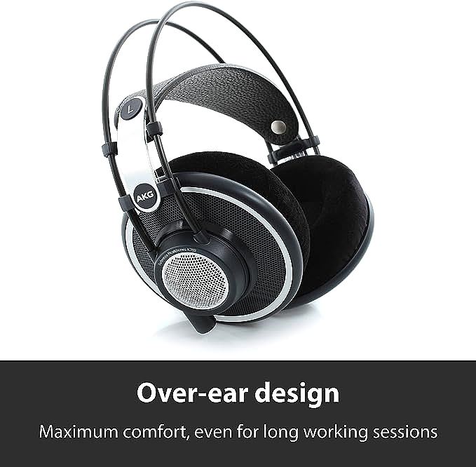  AKG Pro Audio K702 Over-Ear Studio Headphones   