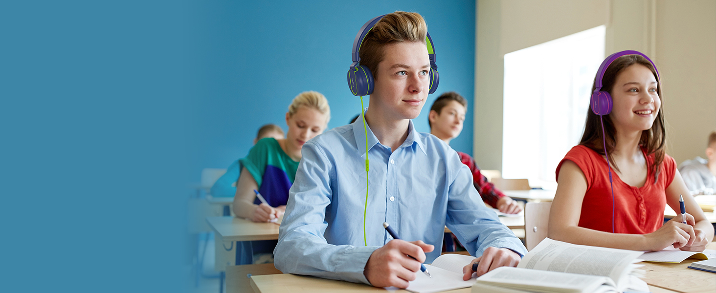   Kids I35-PP On-Ear Wired Headphones   