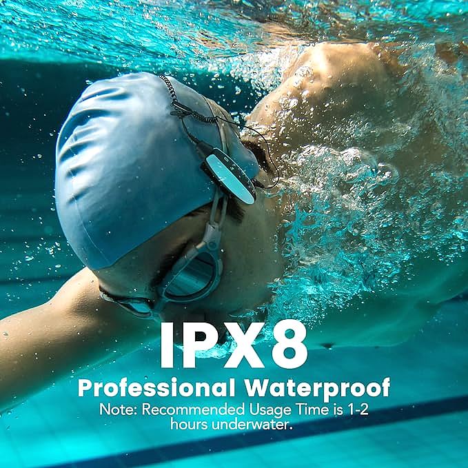  AGPTEK S19 Waterproof MP3 Player for Swimming   