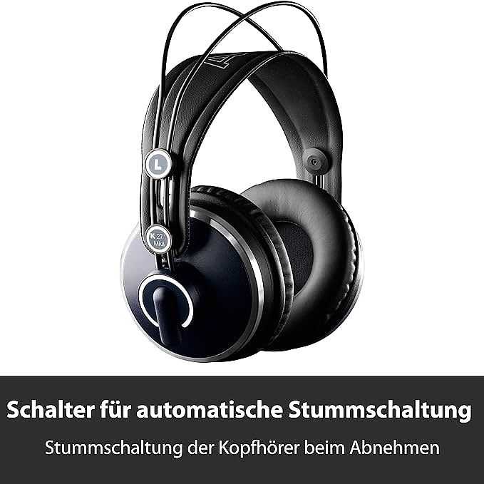  AKG Pro Audio K271 MKII Over-Ear Headphones  