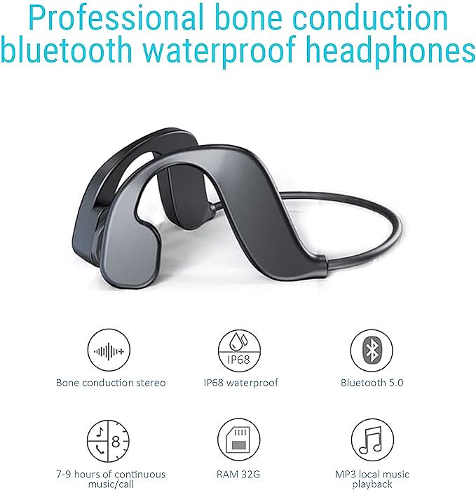   IKXO Y8 Bone Conduction Headphones    