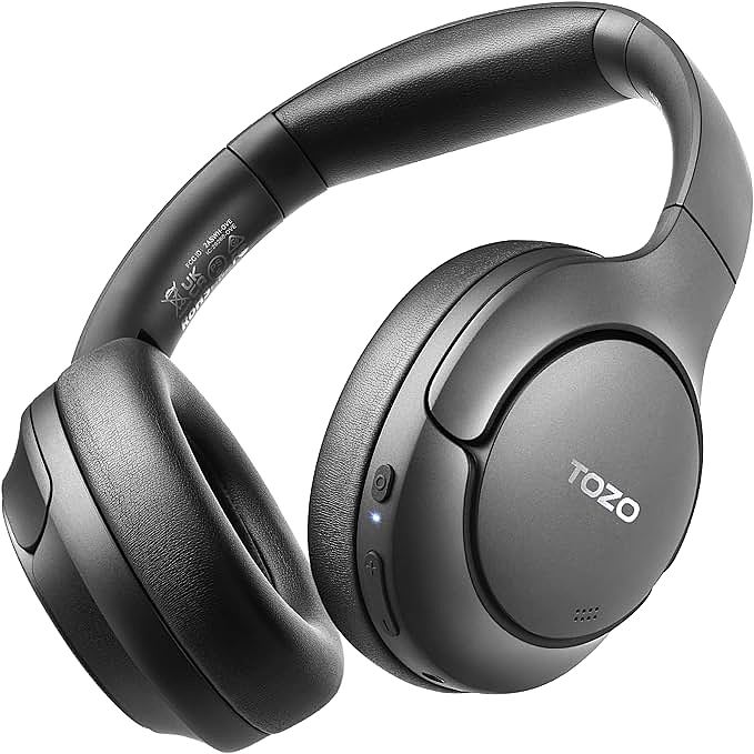 TOZO HT2 Noise Cancelling Headphones : Awesome Noise-Cancelling Headphones Without Breaking The Bank