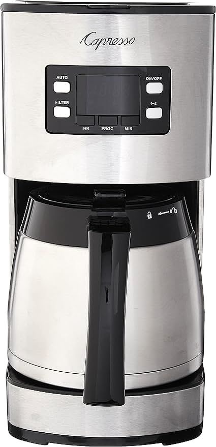 Capresso 435.05 Stainless Steel Coffee Maker: A Reliable and Stylish Brewer