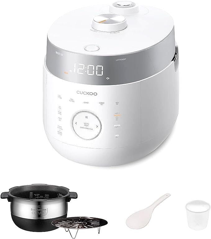CUCKOO CRP-LHTR1009F Twin Pressure Rice Cooker: Perfectly Cooked Rice with Ultimate Convenience