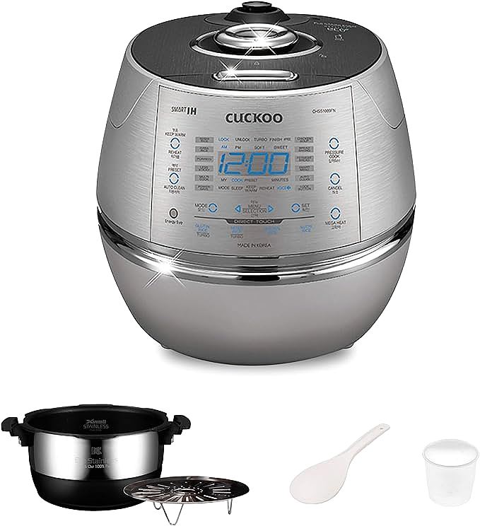 CUCKOO CRP-CHSS1009FN Induction Heating Pressure Rice Cooker: Advanced Technology for Perfect Rice