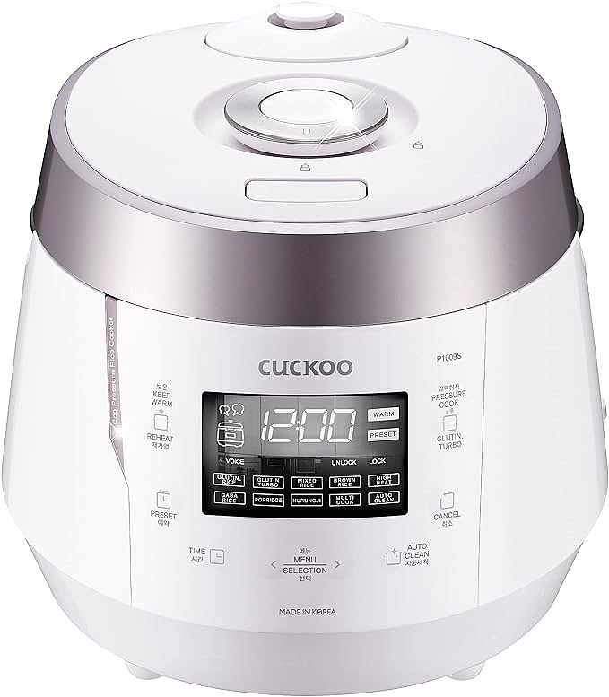 Cuckoo CRP-P1009SW Electric Rice Cooker: A Smart Kitchen Assistant for Perfectly Cooked Rice