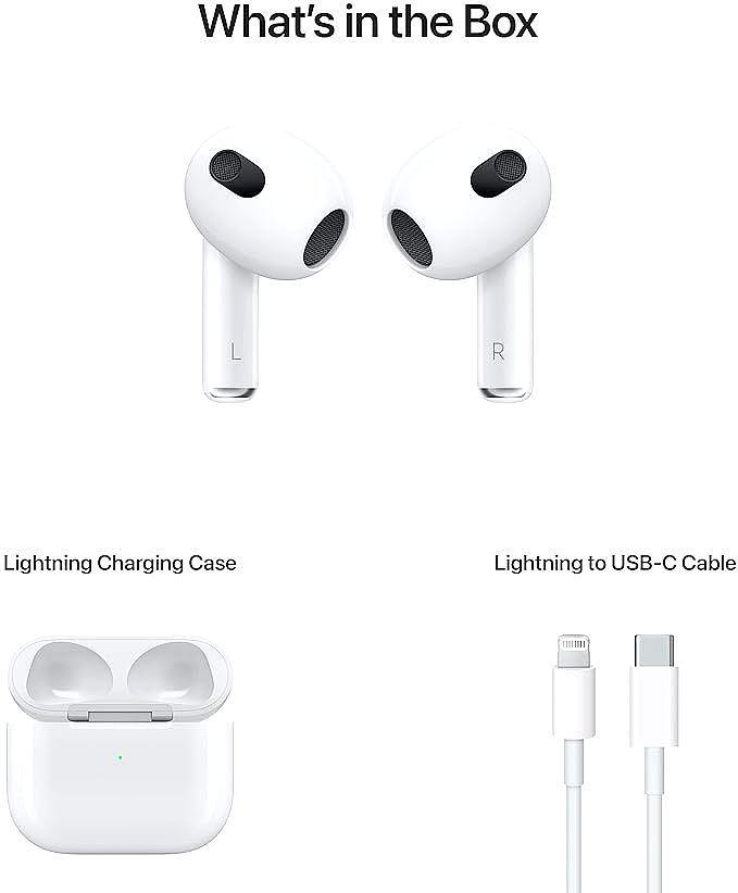  Apple AirPods (3rd Generation) Wireless EarBuds     