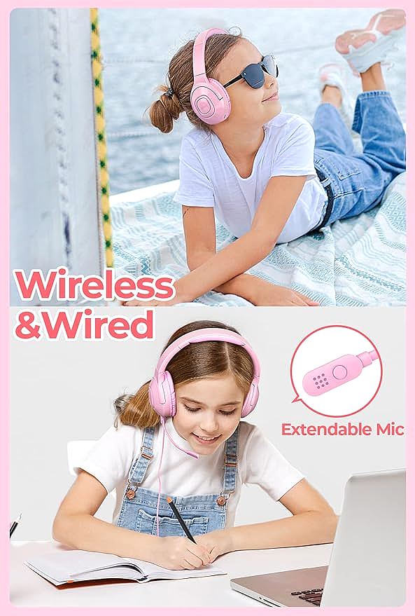  Picun E5 Kids Wireless Headphones     