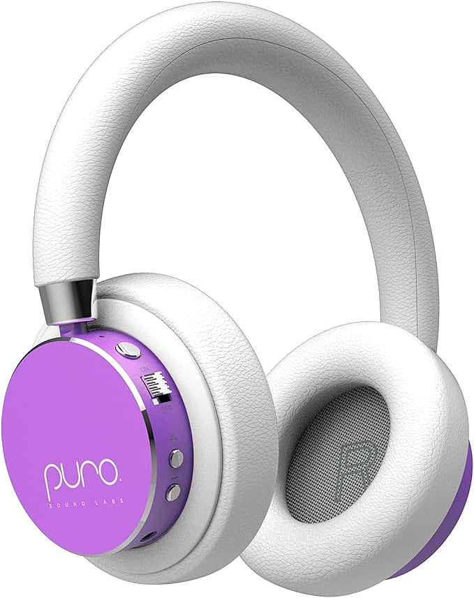 Puro Sound Labs BT2200s Plus Volume Limited Kids' Bluetooth Headphones: Fun Headphones That Keep Young Ears Safe