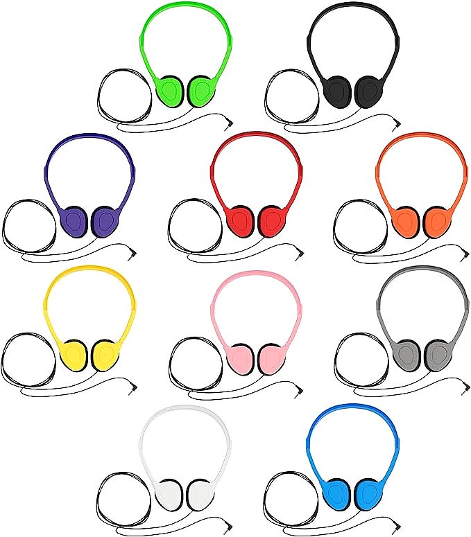  Maeline Bulk On-Ear Wired Headphones  