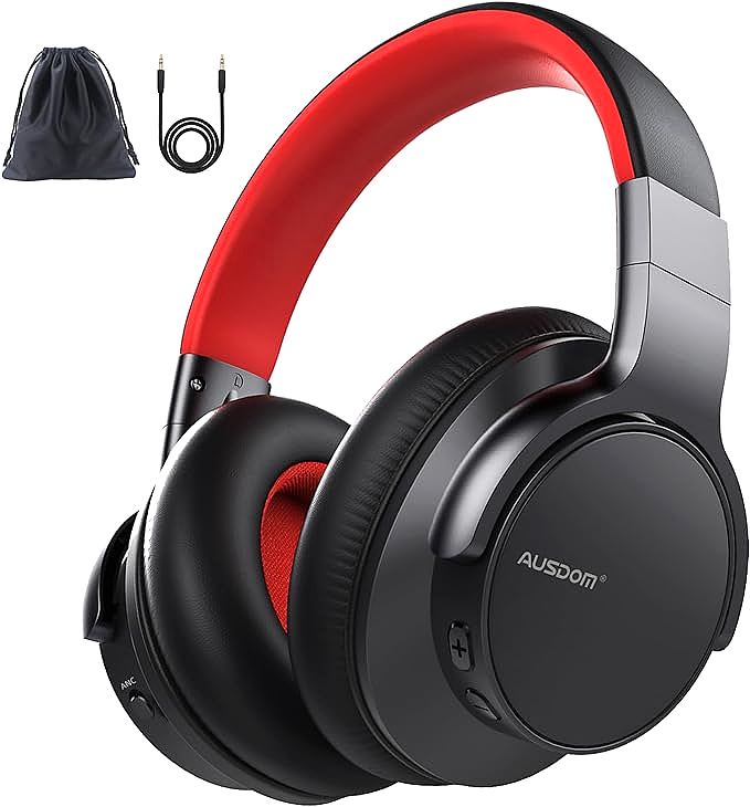 AUSDOM AE7 Wireless Headphones: Superior Noise Cancellation for Immersive Listening
