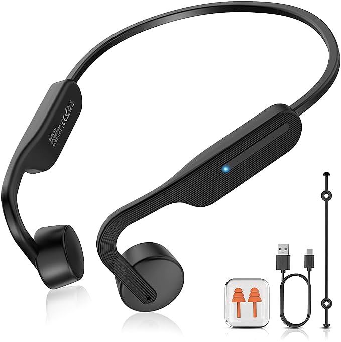 CHENSIVE X14 Flagship Bone Conduction Headphones: Open-Ear Design, Bone Conduction Technology, Lightweight and Long Battery Life