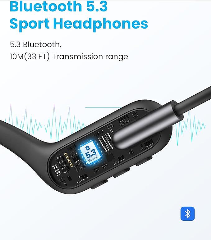  Rumatas X6 Pro Bone Conduction Wireless Headphones   
