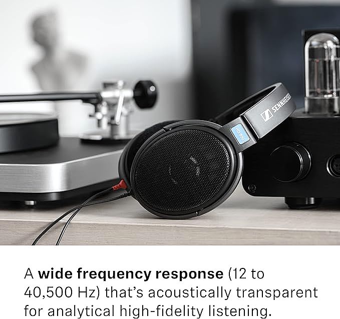  Sennheiser Consumer Audio HD 600 Audiophile Hi-Res Open Back Dynamic Headphone  