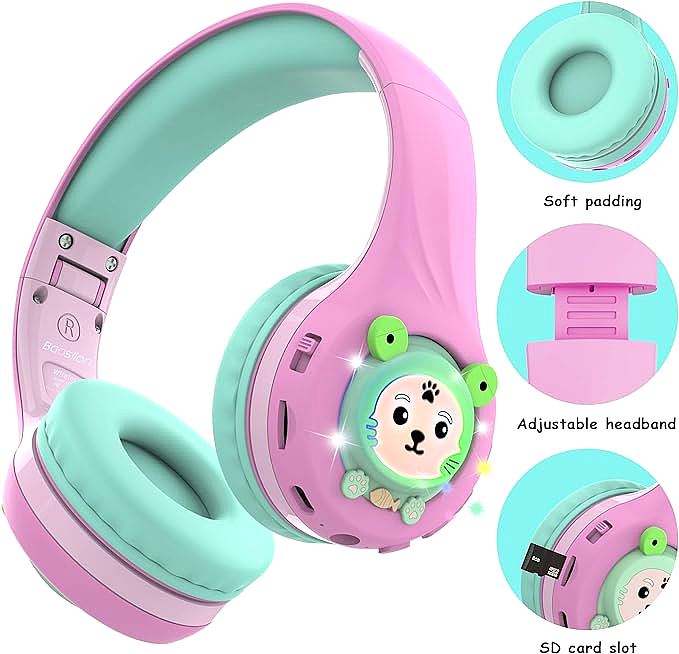  Riwbox FB-7S Kids Wireless Headphones     