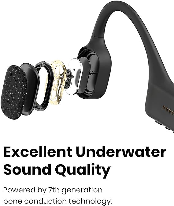  Shokz S700 OpenSwim Swimming MP3 Bone Conduction Headphones    