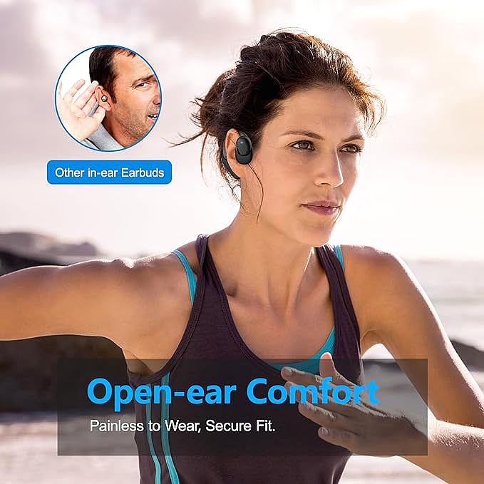  Dnniakm Z7 Open Ear Wireless Headphones     