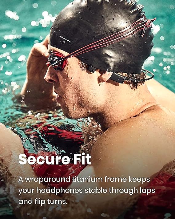  Shokz S700 OpenSwim Swimming MP3 Bone Conduction Headphones     