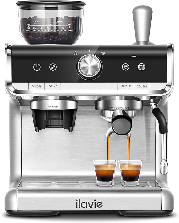 ILAVIE K6 (CM5020-UL) Espresso Machine: For Home Baristas Seeking Authentic Italian Flavor