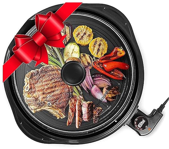 Elite Gourmet EMG1100 Electric Indoor Grill - A Convenient and Healthy Way to Grill Indoors