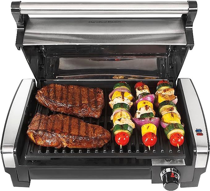 Hamilton Beach 25360 Electric Indoor Searing Grill: A Must-Have for Indoor Grilling Enthusiasts