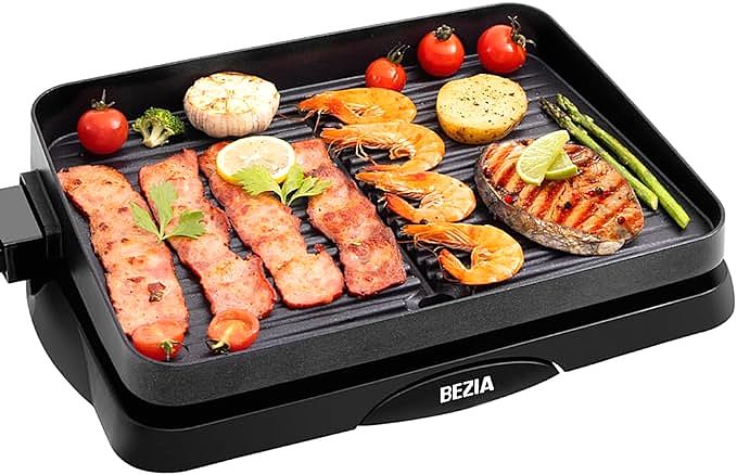 BEZIA G-01 Indoor Electric Korean BBQ Grill - The Perfect Indoor Grill for Home Entertainment