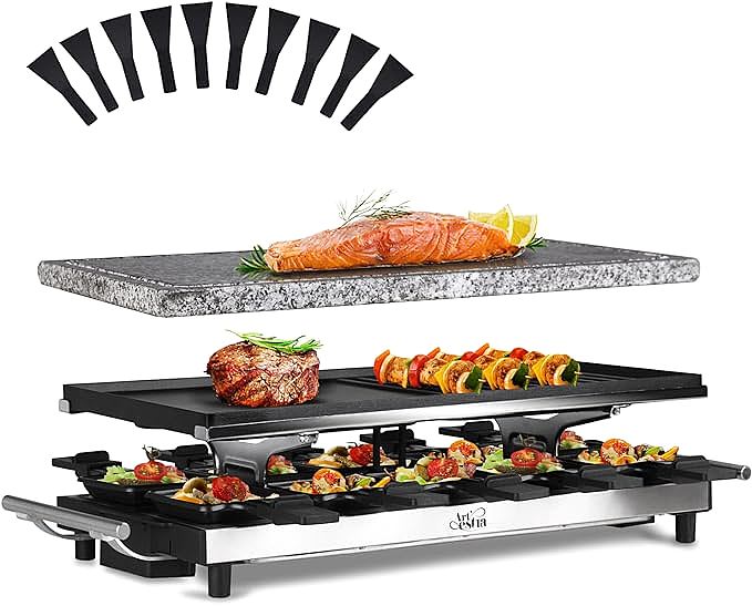 Artestia AR-89031 Raclette Table Grill: A Must-Have for Fun Family Dinners