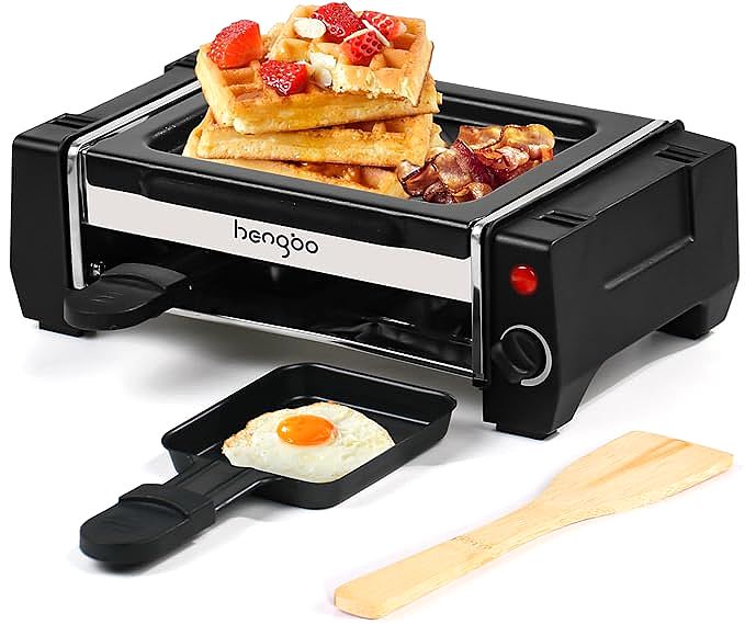 HengBO 508 Raclette Grills: A Portable Electric Grill for Cheese Lovers