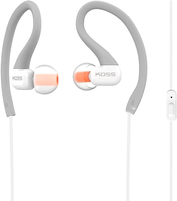 Koss KSC32i GRY Sport Clip Headphones