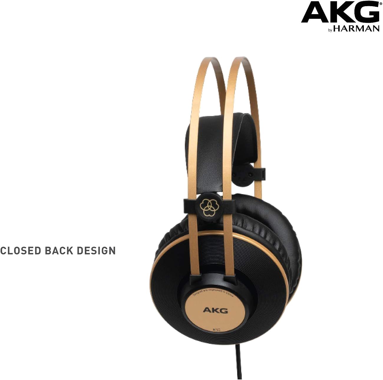   AKG Pro Audio K92 Over-Ear Headphones   