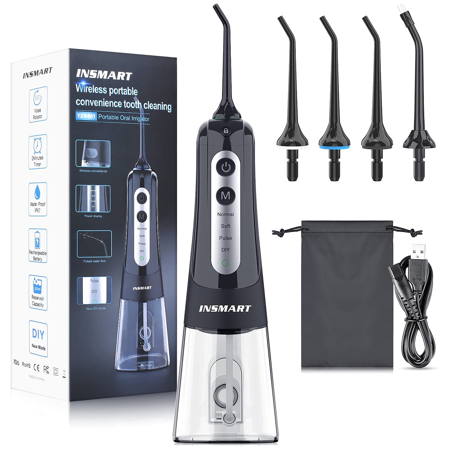 INSMART FC256 Cordless Water Flosser: A Must-Have for Oral Hygiene