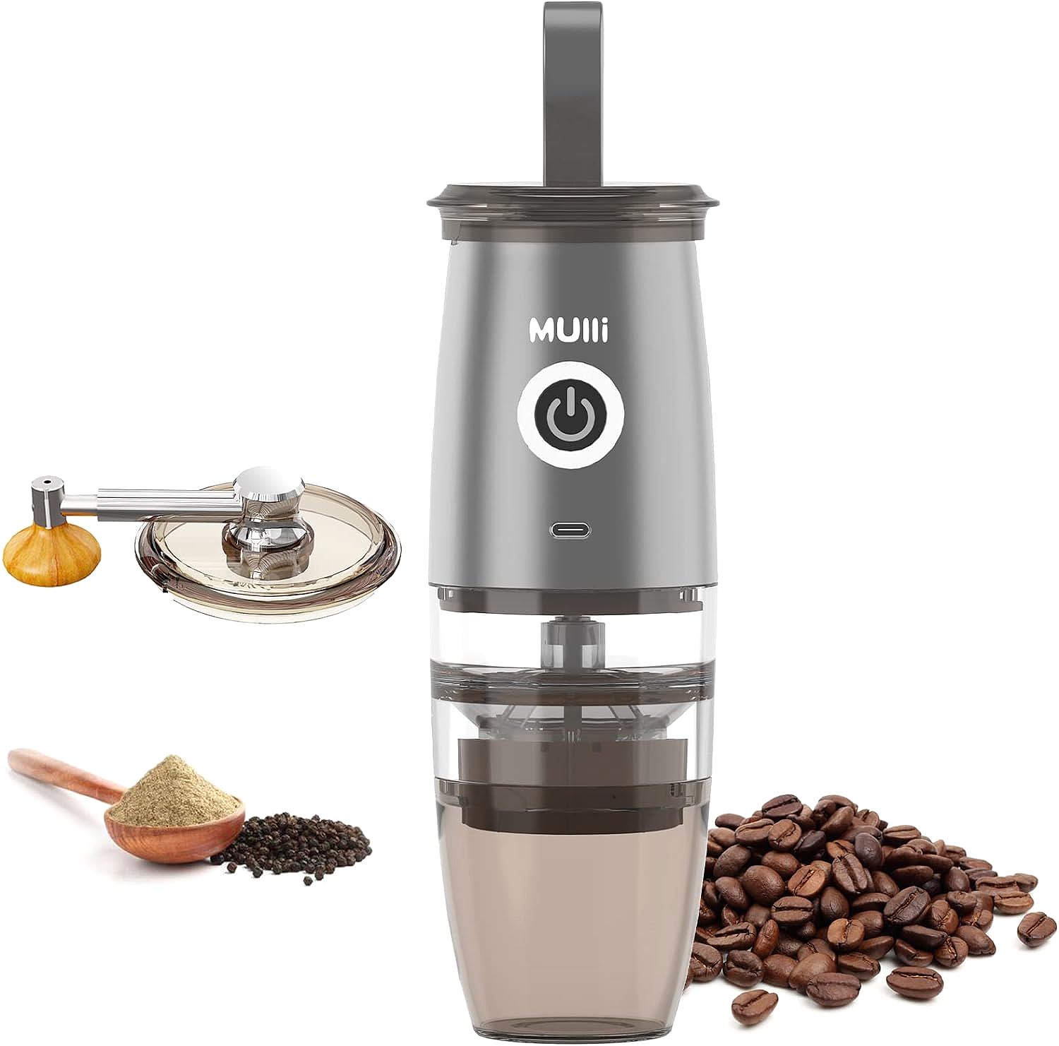 Mulli KF-YM-01 Portable Burr Coffee Grinder: Your Daily Dose of Coffee Heaven