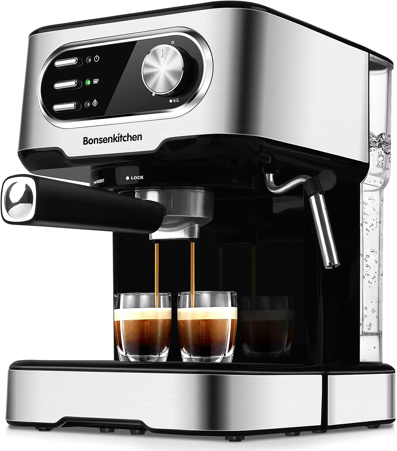 Bonsenkitchen CM8008 Espresso Machine: A Budget-Friendly Espresso Maker That Delivers