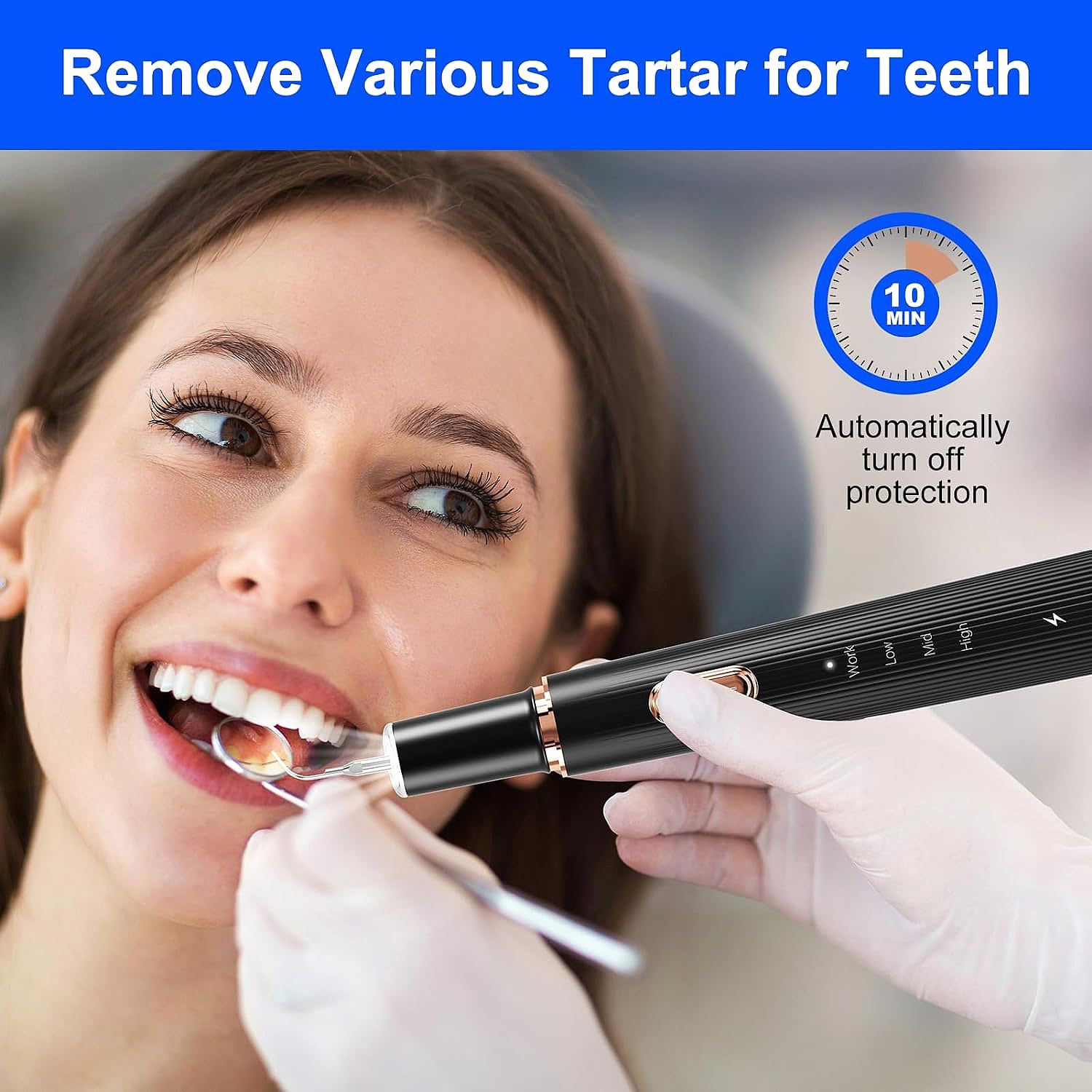  FAIRYLOVE KWJ-103 Plaque Remover for Teeth 